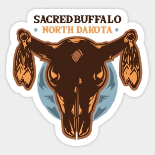 Sacred Buffalo Collection - Buffalo Skull n°5 Sticker